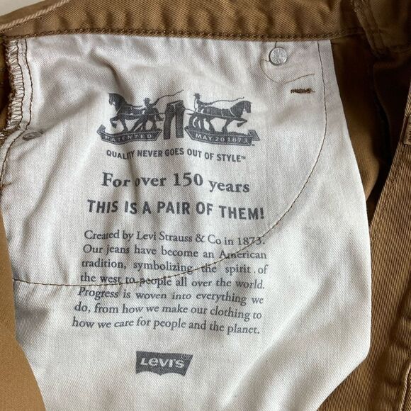 LEVI’S 514 36 x 29 Classic Gold Western Unisex jean Pant - Picture 5 of 10